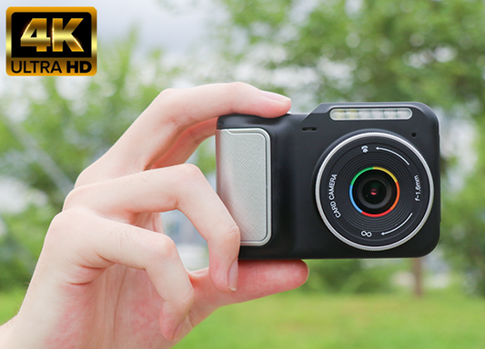 "Pictime" -2.4-inch large screen in a compact body weighing only 150g! multi-functional camera such as time-lapse and macro photography